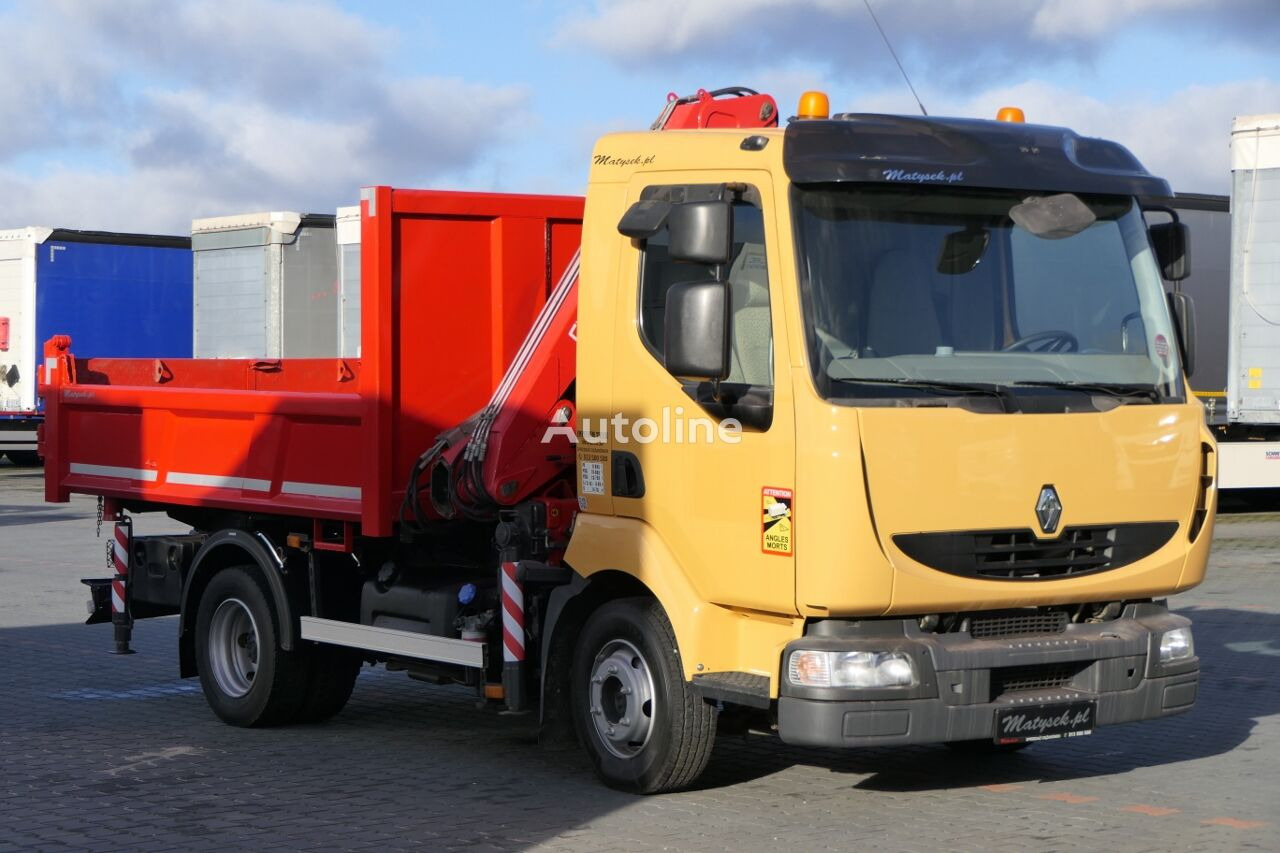 덤프트럭, 크레인 트럭 Renault MIDLUM 190 DXI : 사진 23