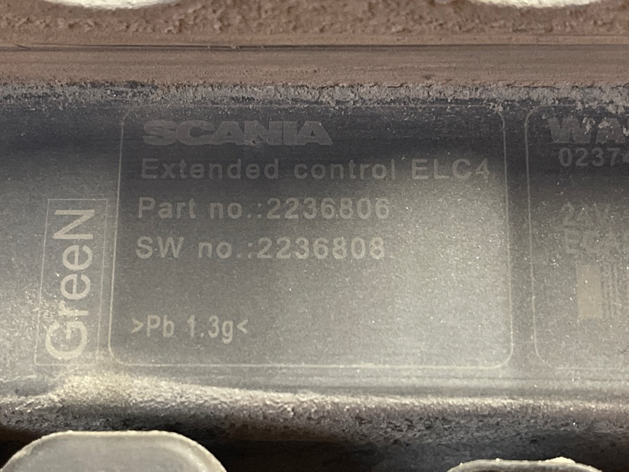 전기 설비 트럭 용 SCANIA ELECTRONIC CONTROL UNIT 2236806 : 사진 2