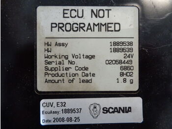ECU 트럭 용 Scania CUV E32 control unit : 사진 2