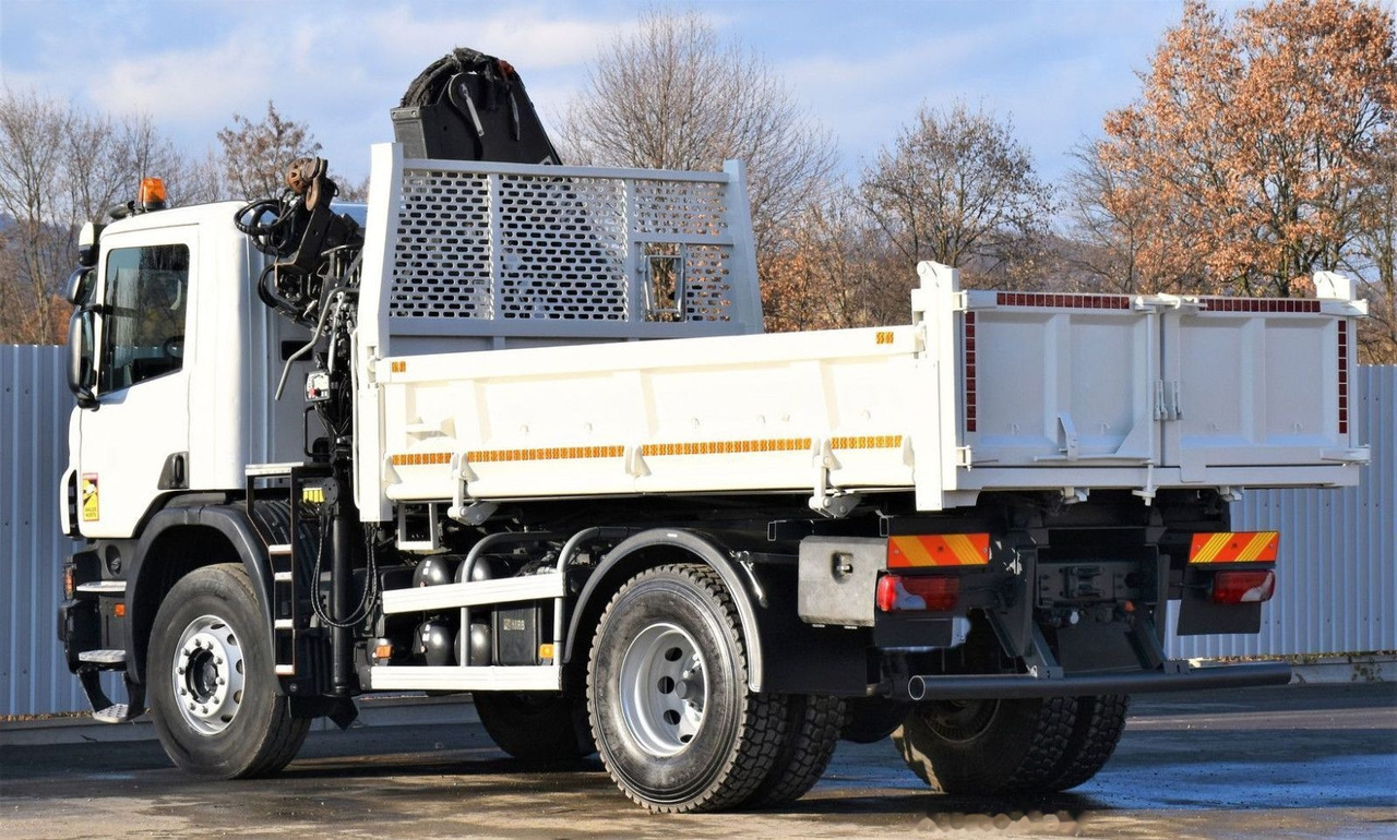 덤프트럭, 크레인 트럭 Scania P320 : 사진 6