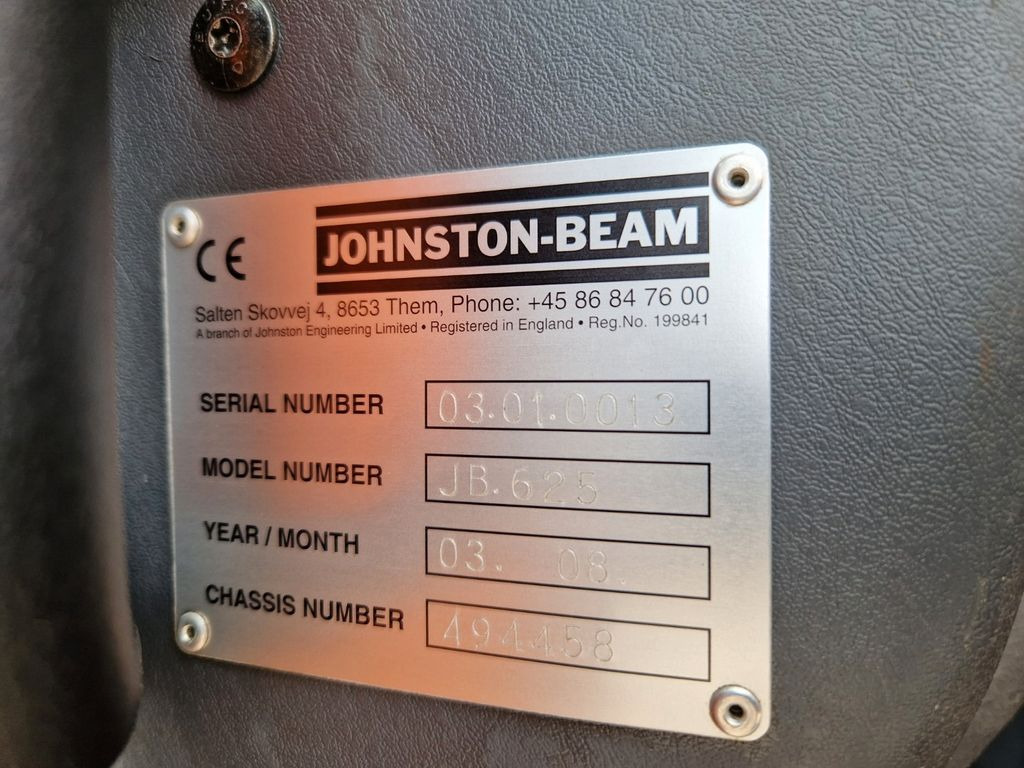 거리 청소 차량 Scania P94 230 4x2 Johnston-Beam JB 625 Kehrmaschine : 사진 21