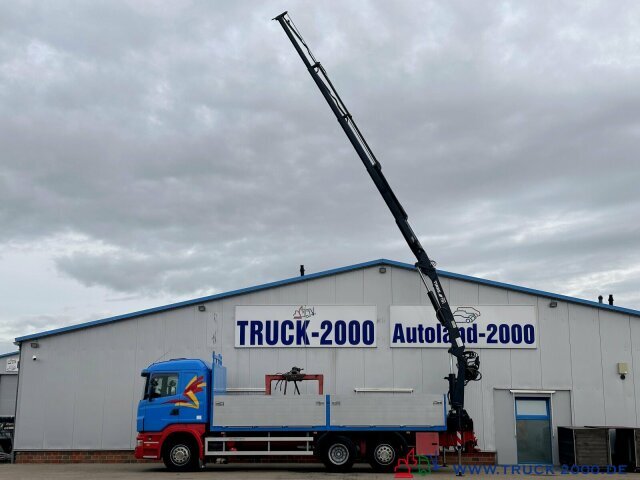 드롭사이드/ 플랫베드 트럭, 크레인 트럭 Scania R400 Atlas Tirre 191L 9m=1,7t. 7m Ladefl. 1.Hand : 사진 9