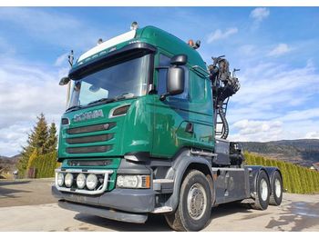 트랙터 유닛 Scania R520 EURO 6 6x4 epsilon s260z do drewna dłużycy lasu doll hutrner loglift kesla : 사진 1