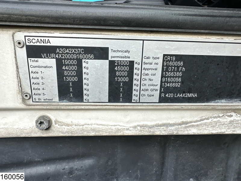 리스 Scania R 420 Manual, Retarder, Hydraulic Scania R 420 Manual, Retarder, Hydraulic : 사진 7