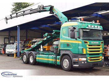 스킵 로더 트럭 Scania R 420, Retarder, Palfinger PK20002, 6x2, Truckcenter Apeldoorn : 사진 1