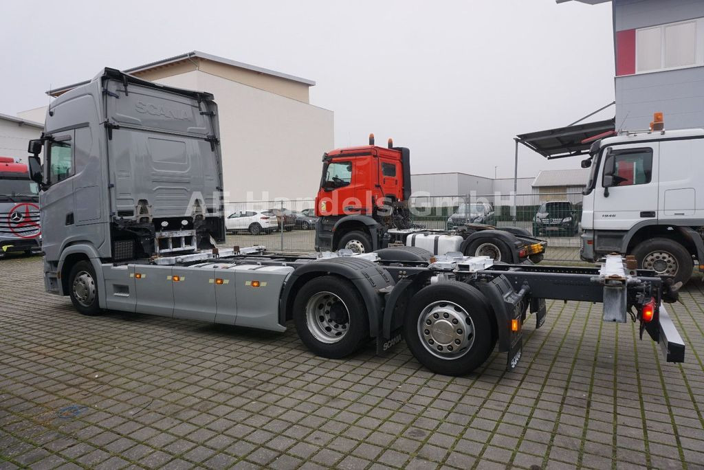 컨테이너 운반 장치/ 스와프 보디 트럭 Scania S450 HighLine LL BDF *Retarder/Xenon/Lenk+Lift : 사진 6