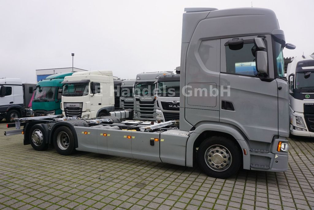 컨테이너 운반 장치/ 스와프 보디 트럭 Scania S450 HighLine LL BDF *Retarder/Xenon/Lenk+Lift : 사진 2
