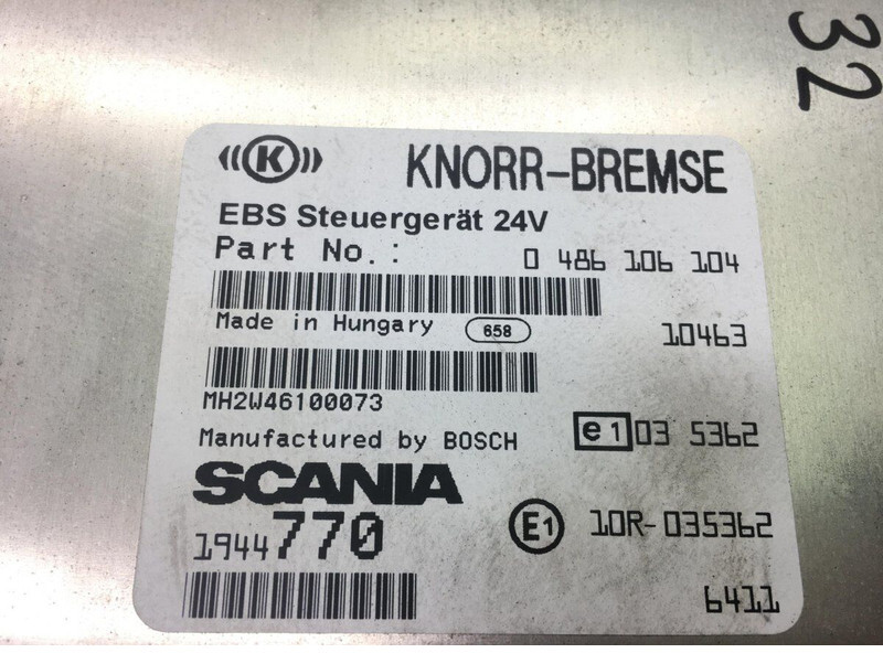 ECU Scania SCANIA, KNORR-BREMSE K-Series (01.06-) : 사진 4