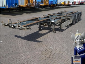 컨테이너 운반 장치/ 스와프 보디 세미 트레일러 Schmitz Cargobull MULTI - HIGH CUBE SAF DISC LIFT AXLE : 사진 1