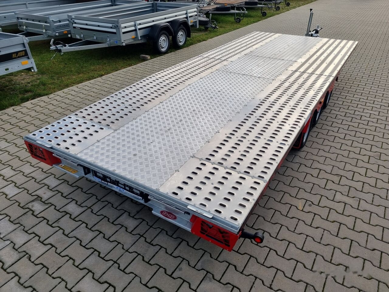 신규 오토트랜스포터 트레일러 TA-NO Scorpio 55 PREMIUM 3 axle car trailer 5,5m alu floor 3500kg GVW : 사진 5