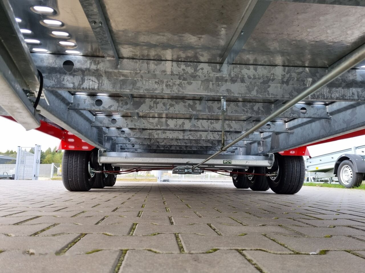 신규 오토트랜스포터 트레일러 TA-NO Scorpio 55 PREMIUM 3 axle car trailer 5,5m alu floor 3500kg GVW : 사진 16