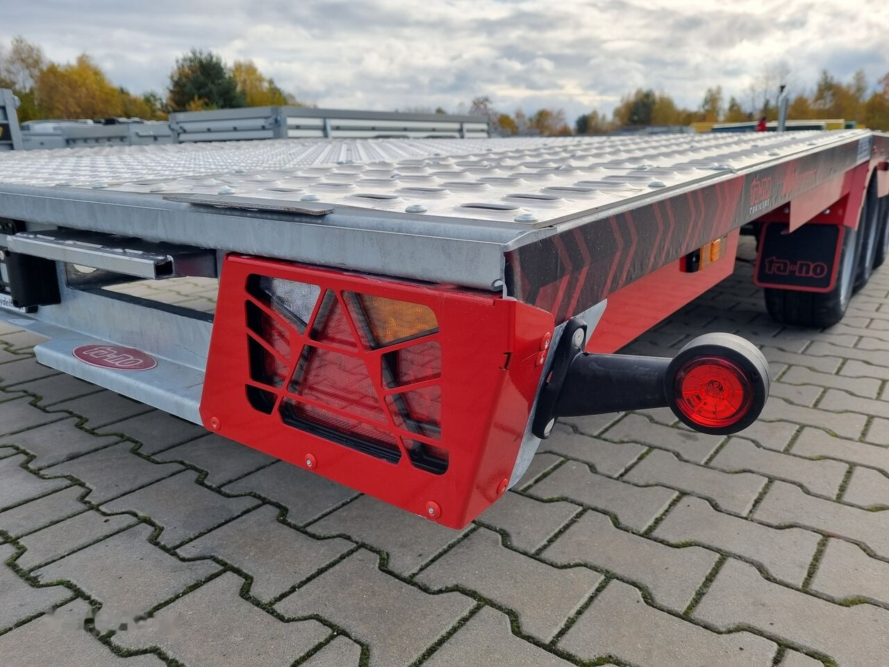 신규 오토트랜스포터 트레일러 TA-NO Scorpio 55 PREMIUM 3 axle car trailer 5,5m alu floor 3500kg GVW : 사진 10