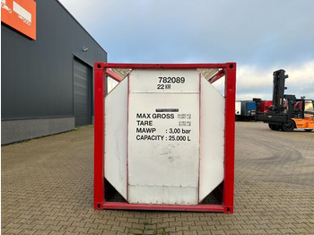 저장 탱크 운반 물 연료 Van Hool 25.000L, 20FT, ISO T7, L4CH, valid 2.5Y/CSC-inspection: 11/2025 : 사진 5