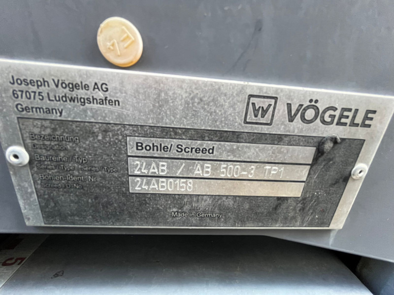 아스팔트 포장기 Vögele Super S1900-3i : 사진 20