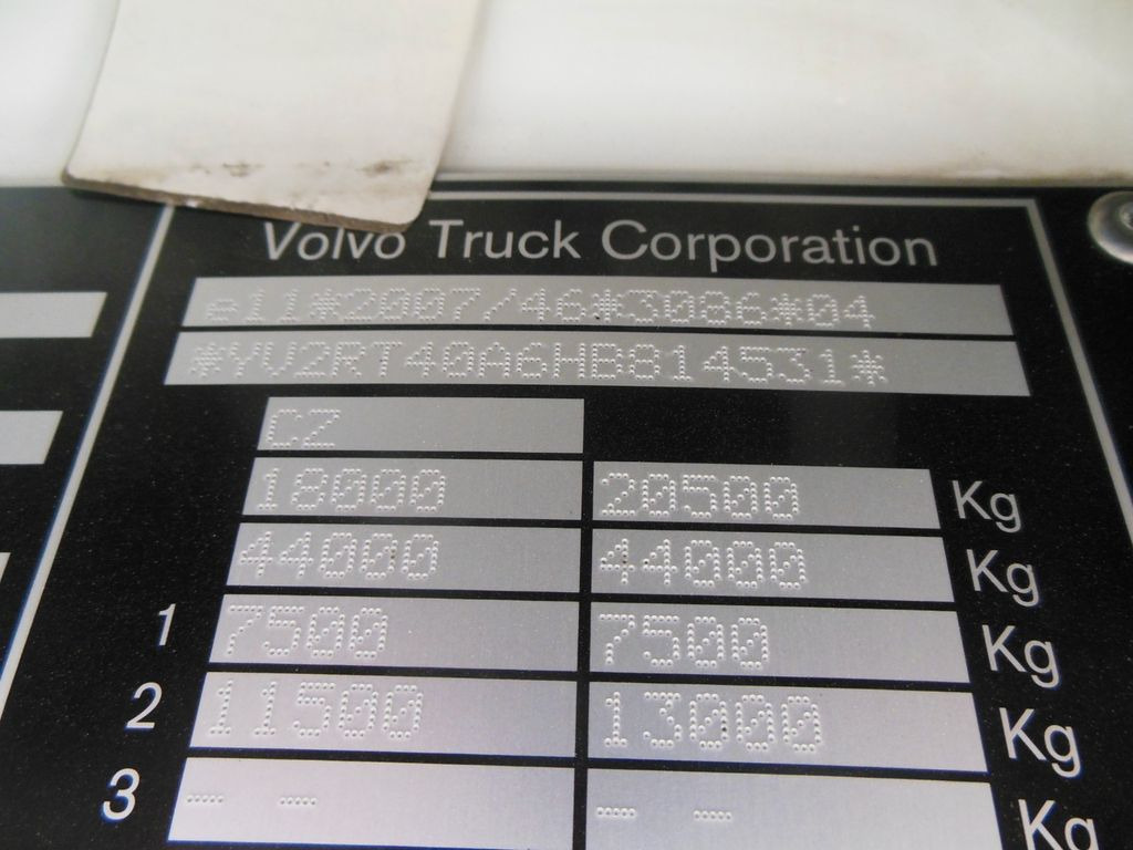 트랙터 유닛 Volvo FH 13/500, GLOBE XL, HYDRAULIK, ALU FELGEN, TOP! : 사진 22