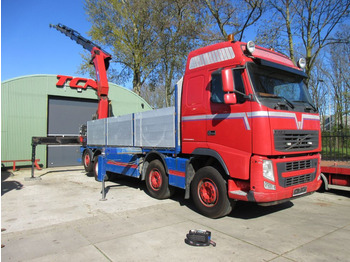 크레인 트럭 Volvo FH 13.540 8x2 3-Steering / Euro 5 / HMF 40T 8x Hydraulisch : 사진 1