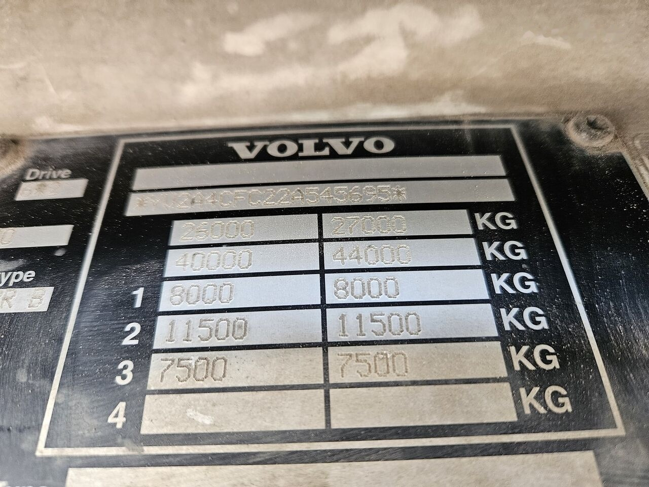 캡 새시 트럭 Volvo FH 420 6x2 : 사진 18