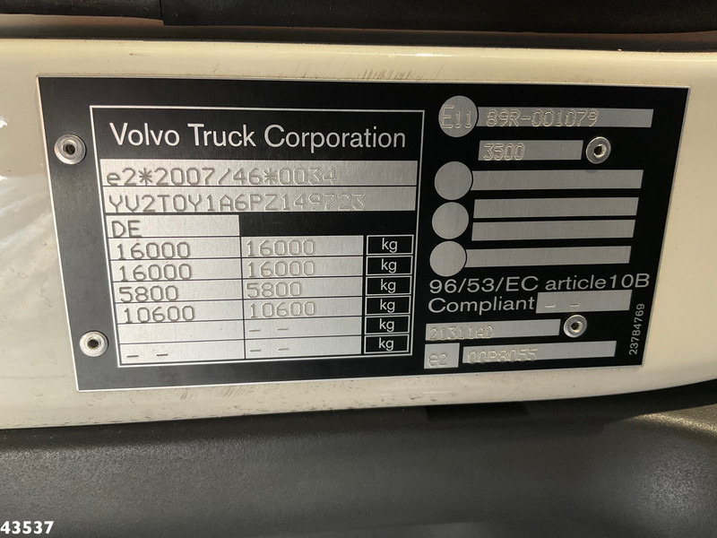 쓰레기차 Volvo FL 280 Zoeller 8,5m³ : 사진 20
