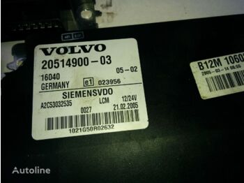 ECU 버스 용 Volvo Siemts VDO 20514900-03 20569213-P03. 20744283-01. 20865208-02.   Volvo B12 : 사진 4