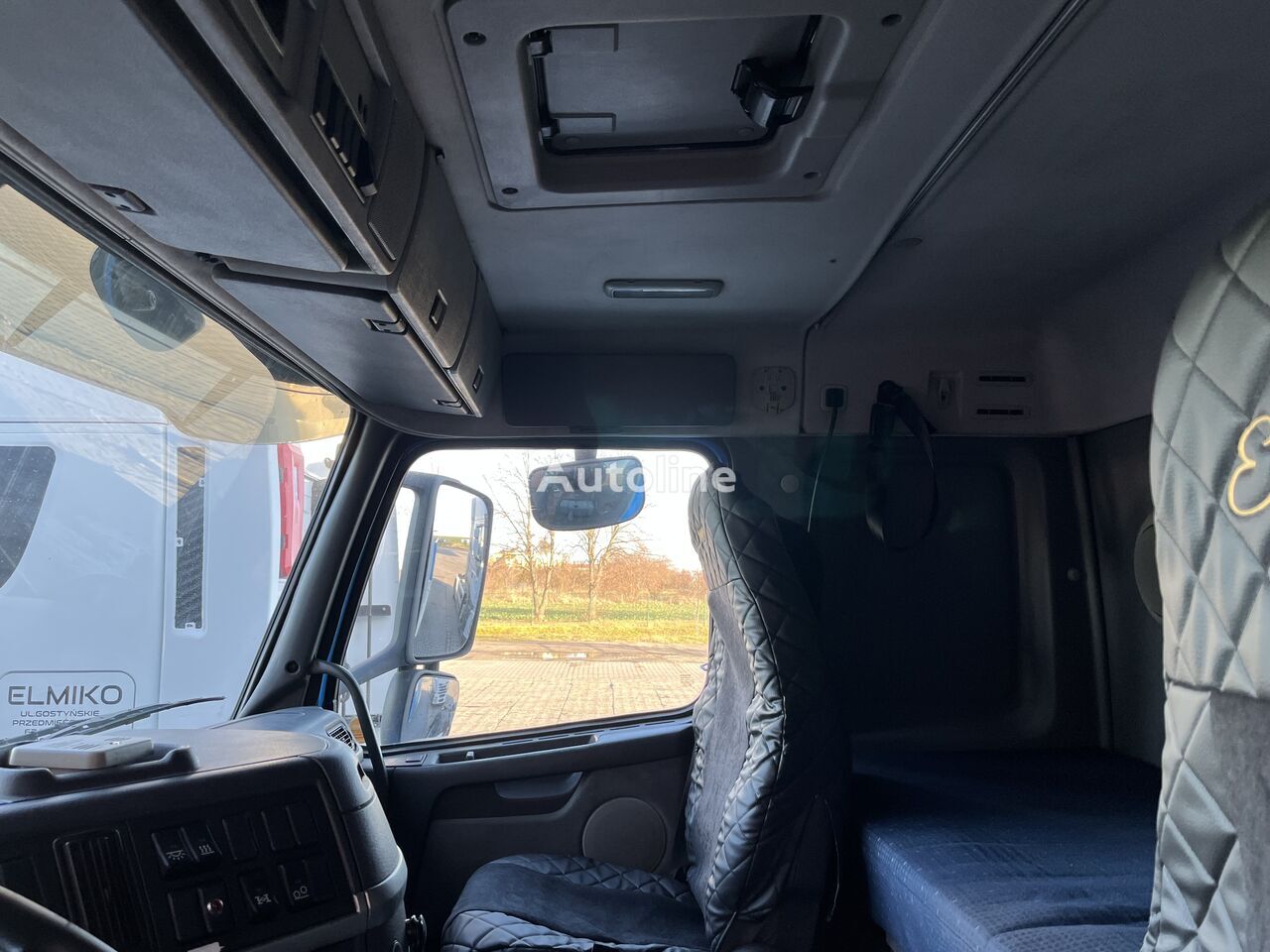 드롭사이드/ 플랫베드 트럭, 크레인 트럭 Volvo Volvo FM 12 + przyczepa : 사진 12