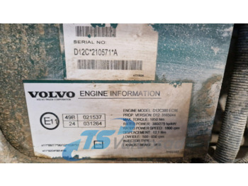 엔진 트럭 용 Volvo mootor D12C380 D12C380 : 사진 2