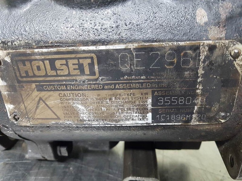 공기 압축기 Werklust -Cummins-Holset QE296B-Compressor/Kompressor : 사진 6