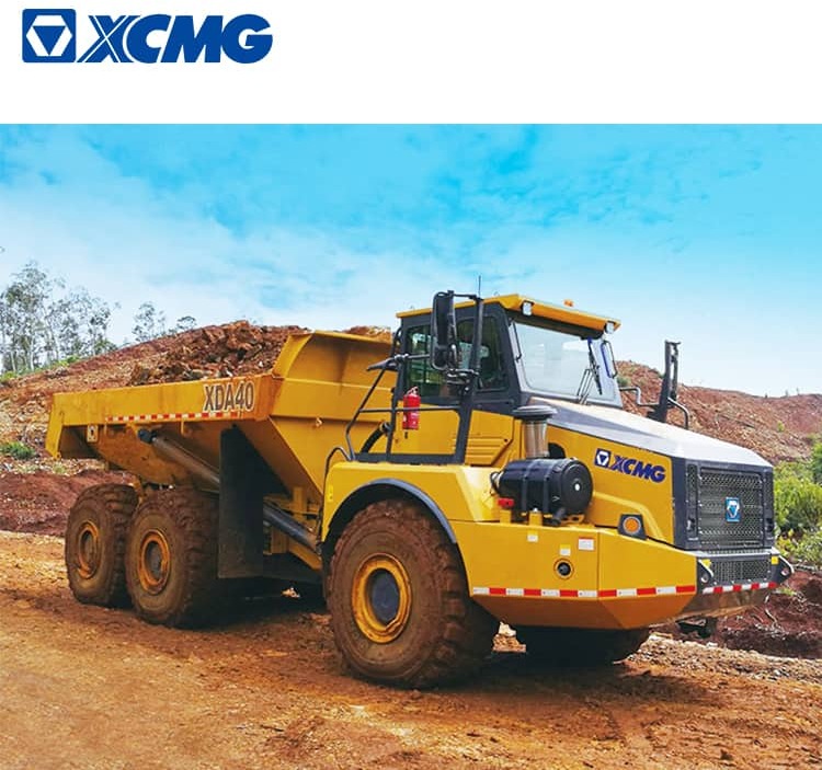 관절 덤프 XCMG Official Used 6x6 Mine Articulated Dump Truck 40ton Mining Truck XDA40 : 사진 4
