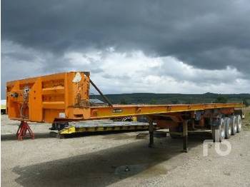 Yalcin Dorse PRECAST BEAM 45 4/Axle Extendable - 컨테이너 운반 장치/ 스와프 보디 세미 트레일러