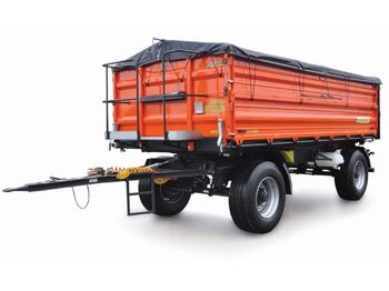 Zaslaw D737-12 LONG - 농장 티핑 트레일러/ 덤프