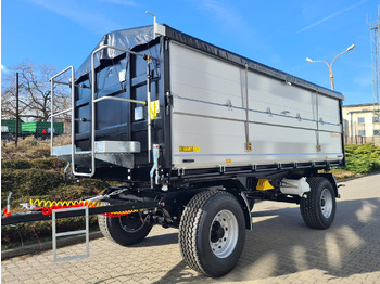 Zaslaw D737-14XL, 18T, 21m3 - 농장 티핑 트레일러/ 덤프