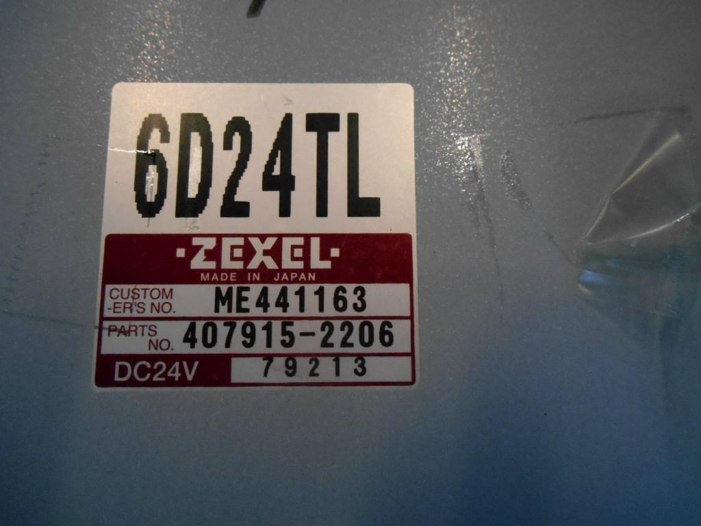 신규 전기 설비 건설기계 용 Zexel 6D24TL - : 사진 2