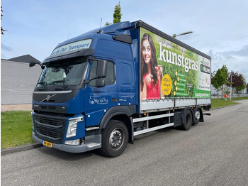 Volvo FM 410 euro 6 ! 2017 6x2 - 커튼사이더 트럭 : 사진 1