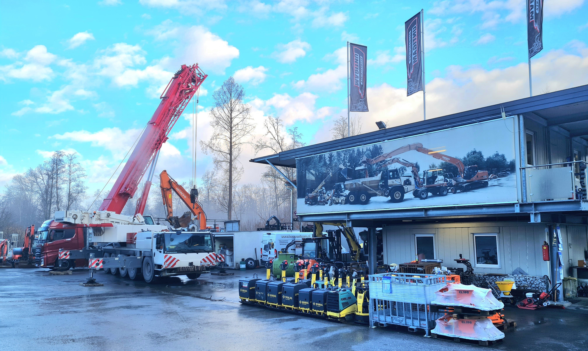 Baumaschinen Puntigam GmbH - 트레일러 HUMBAUR - 신구 undefined : 사진 3