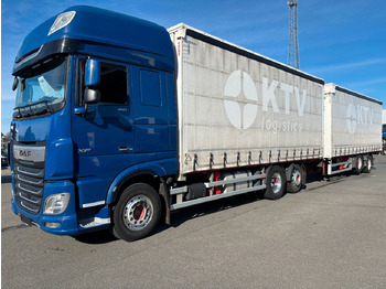 커튼사이더 트럭 DAF XF 480