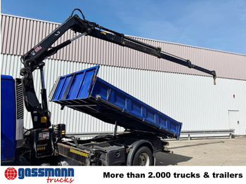 덤프트럭, 크레인 트럭 Iveco EuroCargo ML120E28K 4x2 mit Kran Hiab XS088 ES-3 : 사진 2