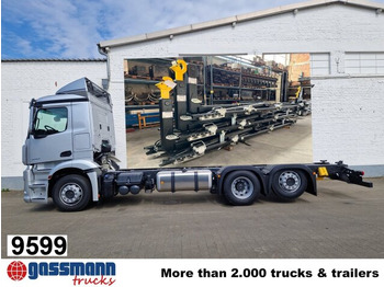 후크 리프트 트럭 MERCEDES-BENZ Actros 2553