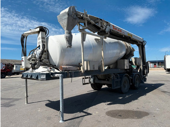 콘크리트 믹서 세미 트레일러 Mixer De Buf BM 12-36-2SPR m/ belt Theam  TSR15 : 사진 2