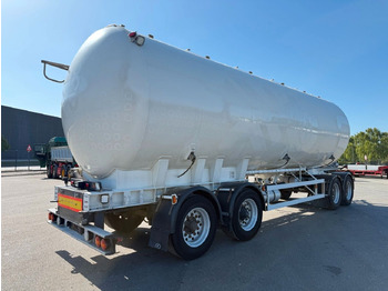 유조 트레일러 P4T30 4 axle 42 m3 Alu Silo tank : 사진 3