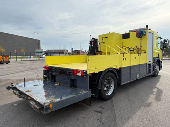 드롭사이드/ 플랫베드 트럭, 크레인 트럭 Scania P400 LB 4x2 MLB Euro 5 - 324 tkm. : 사진 3