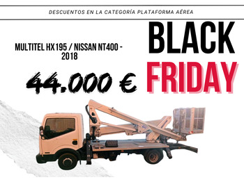 트럭 탑재 고가작업 플랫폼 NISSAN