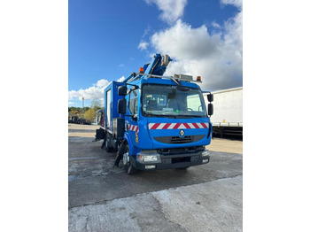 트럭 탑재 고가작업 플랫폼 RENAULT Midlum 180