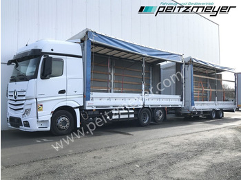 커튼사이더 트럭 MERCEDES-BENZ Actros 2542