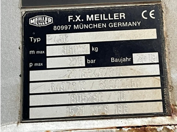 덤프 IVECO-MAGIRUS TRACKER AD450TW 4 Achs Muldenkipper Meiller : 사진 4