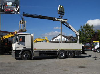 크레인 트럭, 드롭사이드/ 플랫베드 트럭 Mercedes-Benz Actros 2541 L6x2 Pritsche Heckkran Funk : 사진 2