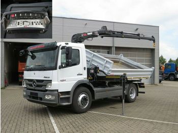 덤프트럭 Mercedes-Benz Atego 1224 K 2-Achs Kipper Kran Funk Topzustand : 사진 1