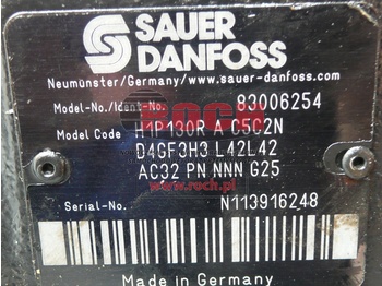 유압 펌프 SAUER H1P130RAC5C2N D4GF3H3L42L42 AC32PNNNNG25 83006254 : 사진 2 유압 펌프 SAUER H1P130RAC5C2N D4GF3H3L42L42 AC32PNNNNG25 83006254 : 사진 2