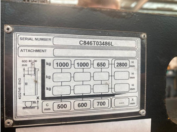 스태커 Yale Gerbeur accompagnant avec pesage Ravas : 사진 5 스태커 Yale Gerbeur accompagnant avec pesage Ravas : 사진 5