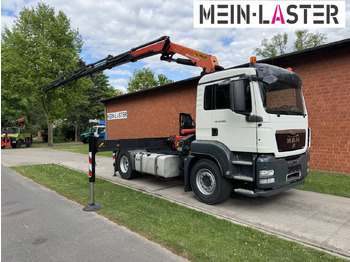 크레인 트럭 MAN TGS 18.400 PK 22002-E 20 m- 5.550kg + 5/6 Steuer : 사진 2
