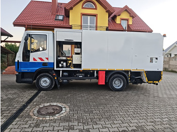 쓰레기차 IVECO Eurocargo + IRIDE BIN WASHER CLEANER RHodέla Containerreiniger : 사진 5 쓰레기차 IVECO Eurocargo + IRIDE BIN WASHER CLEANER RHodέla Containerreiniger : 사진 5