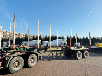 목재 세미 트레일러